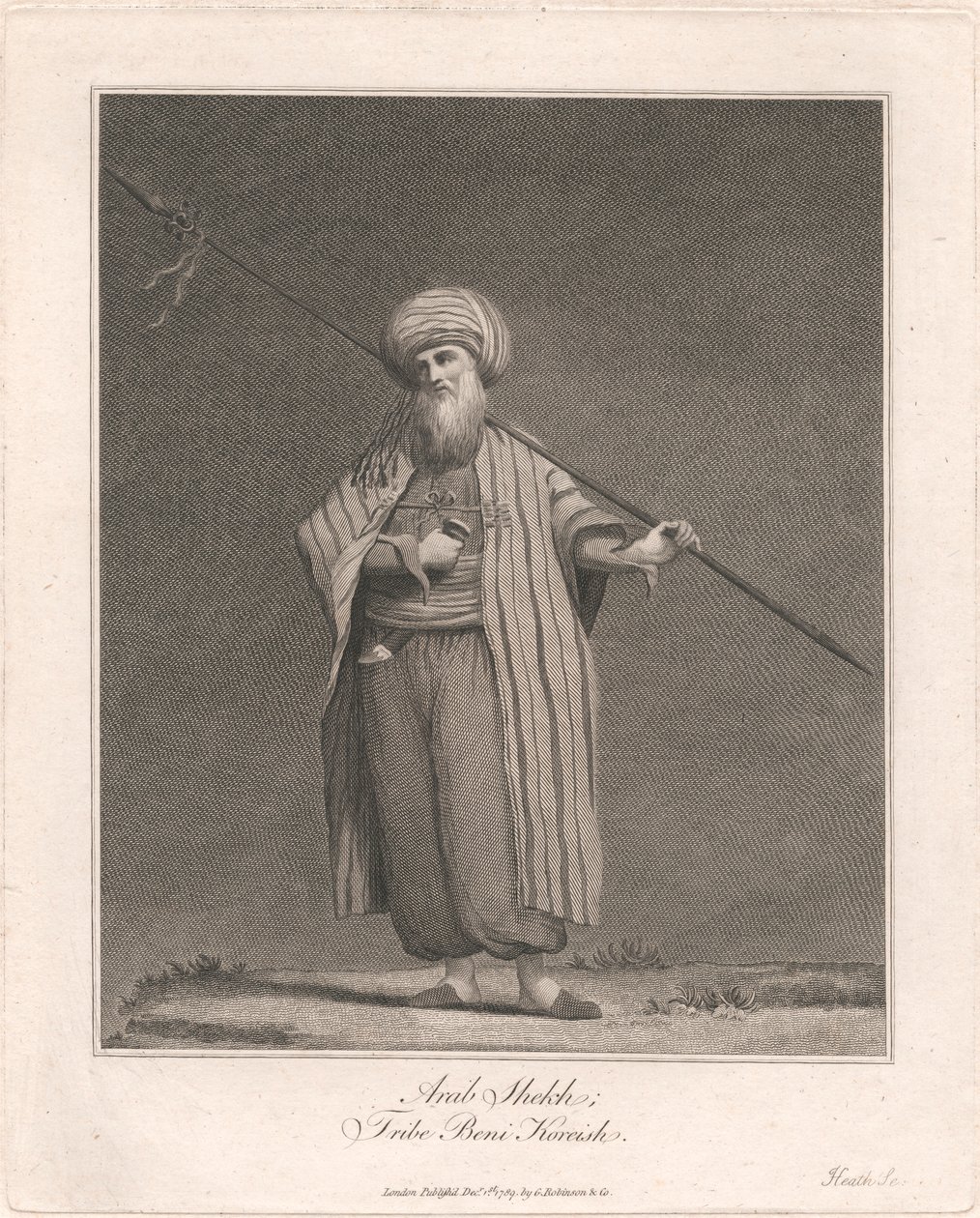 Sheikh Arabo, Tribù Beni Koreish da James Heath