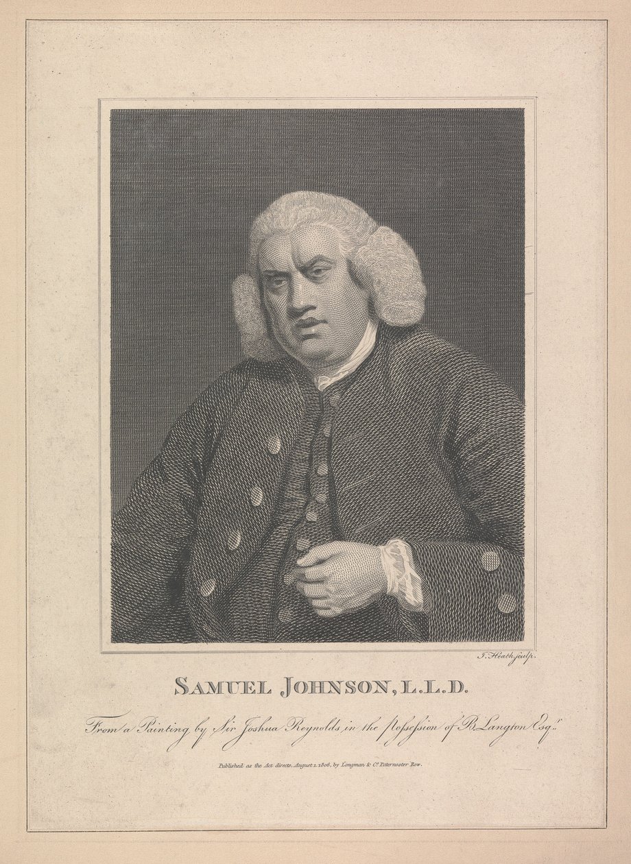 Samuel Johnson da James Heath