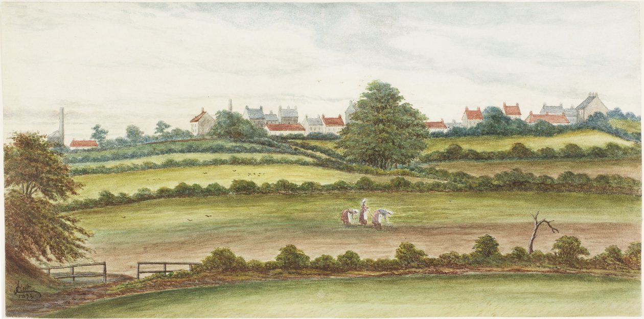 Monkseaton dal nord da James Henry Cleet