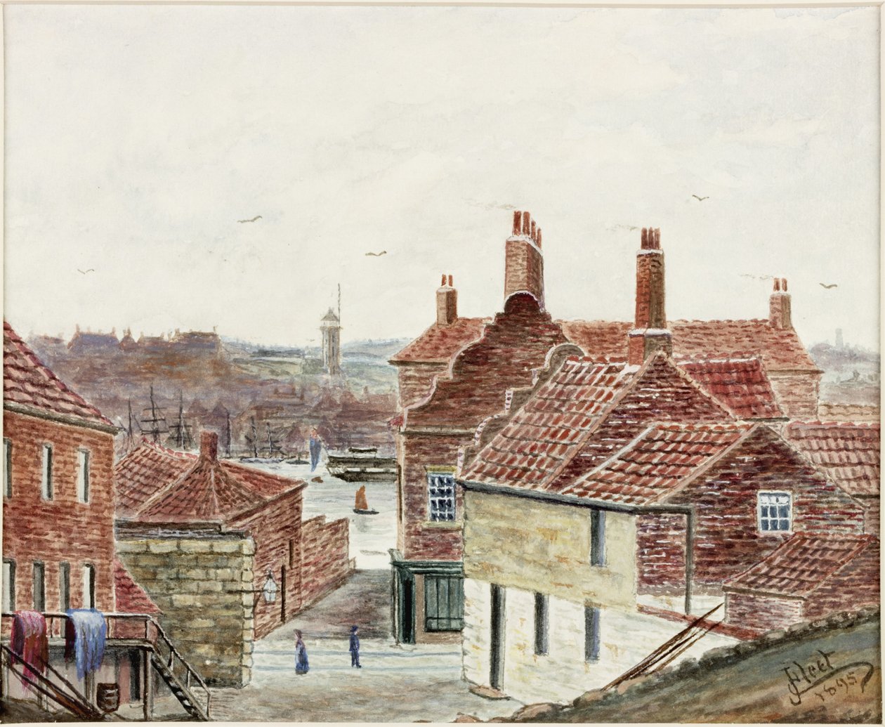 Salmons Lane dalla Ballast Railway da James Henry Cleet