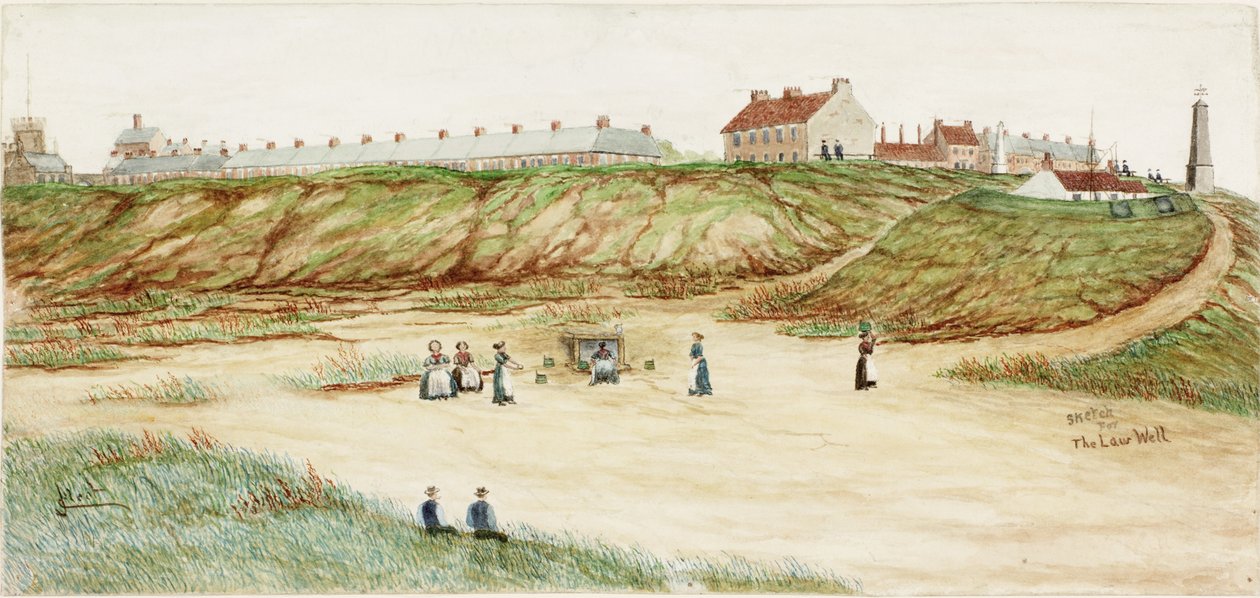 Schizzo per il Pozzo della Legge da James Henry Cleet