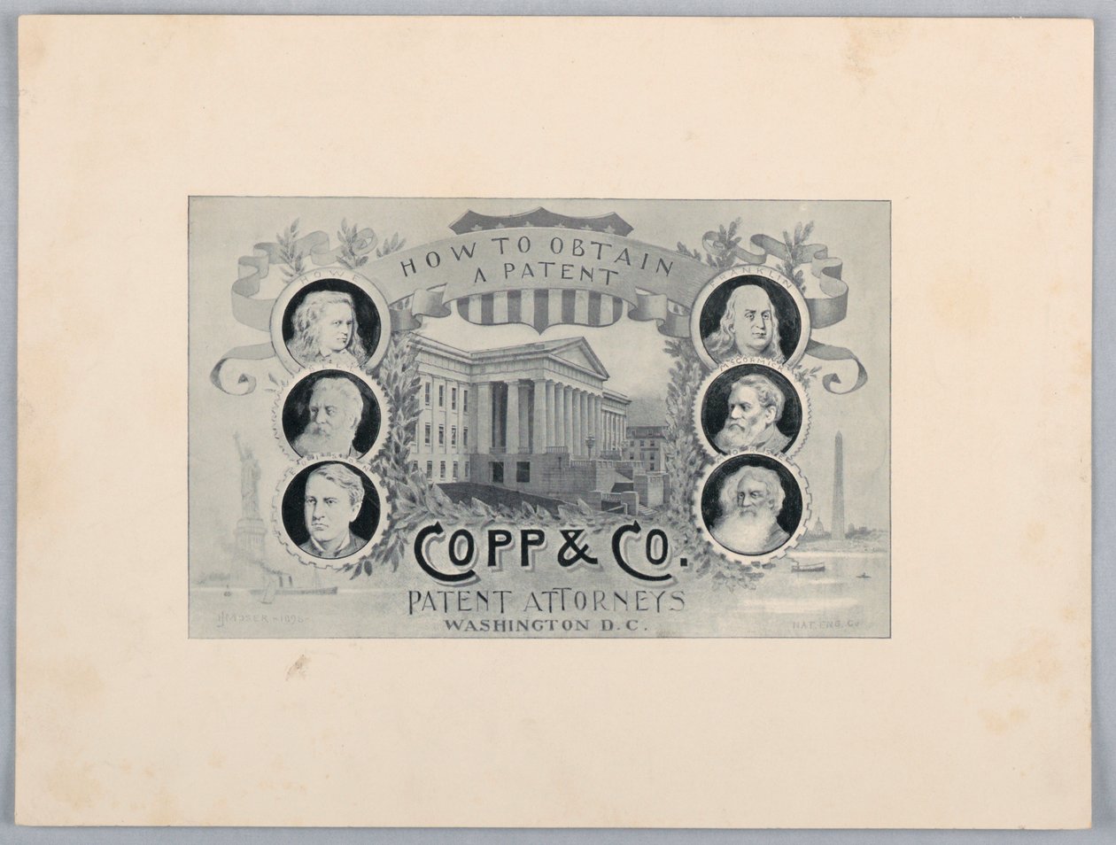 Incisione a Mezzatinta: Come Ottenere un Brevetto, Copp & Co. Avvocati di Brevetti, Washington, D.C. da James Henry Moser