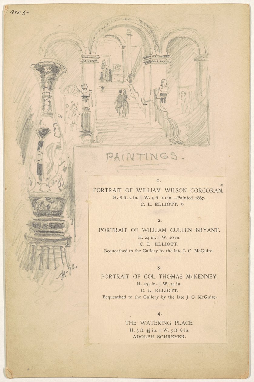 Studio per "Dipinti" da James Henry Moser