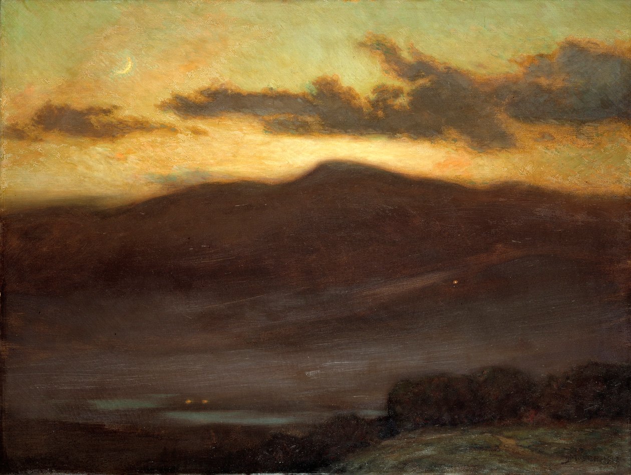 Tramonto, Monte McIntyre da James Henry Moser