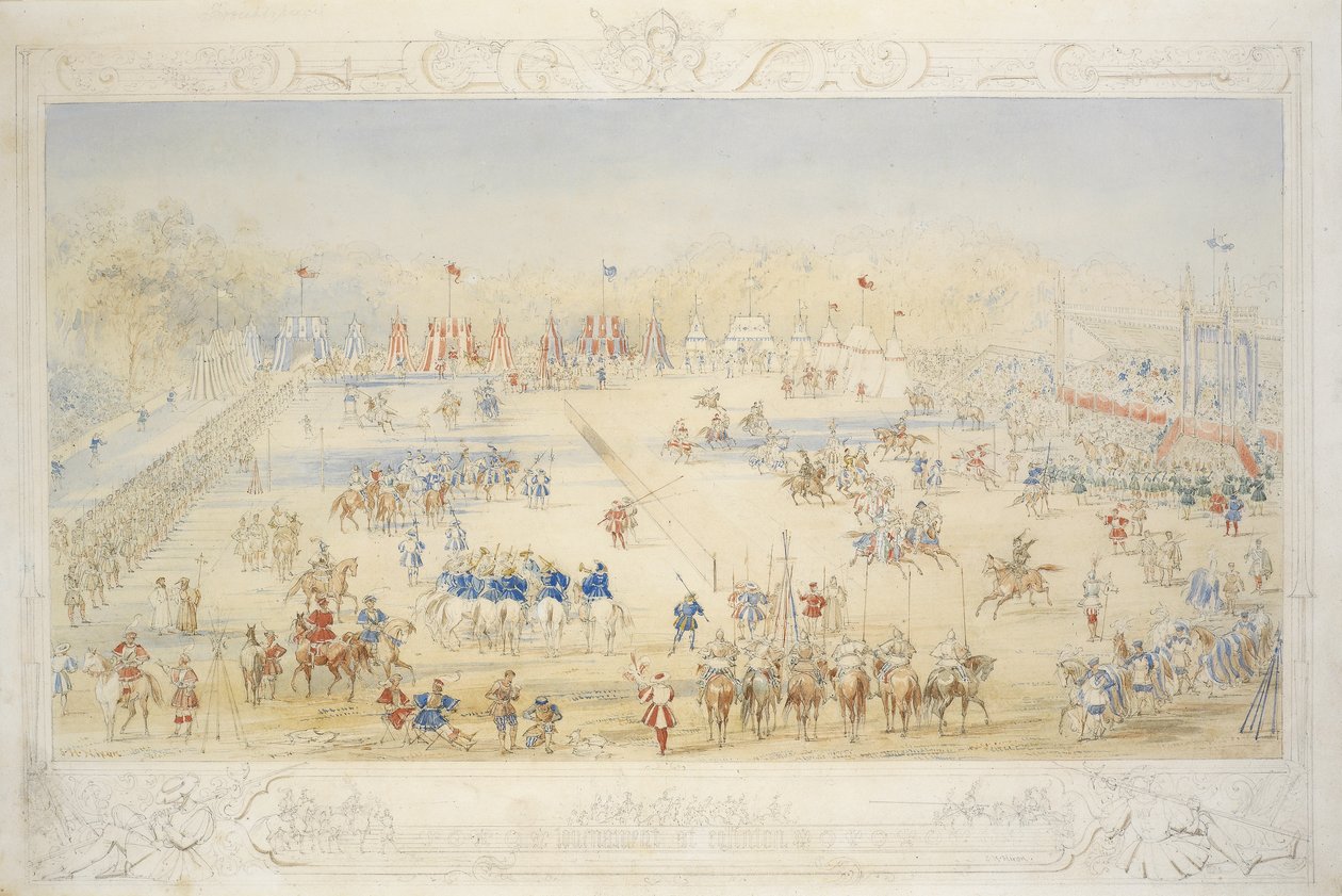 Veduta generale delle liste da James Henry Nixon