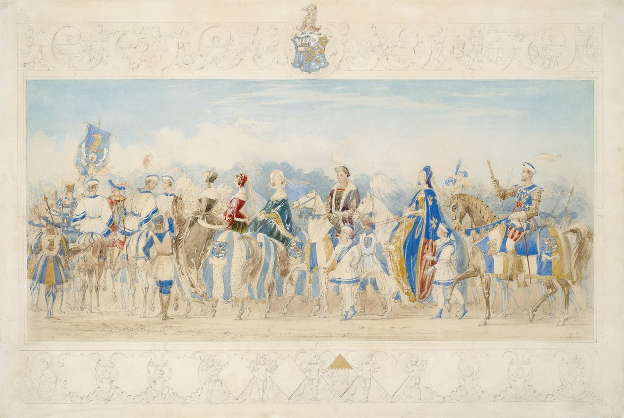 Sir Charles Montelieu Lamb, Knight Marshal of the Lists, 1939 da James Henry Nixon