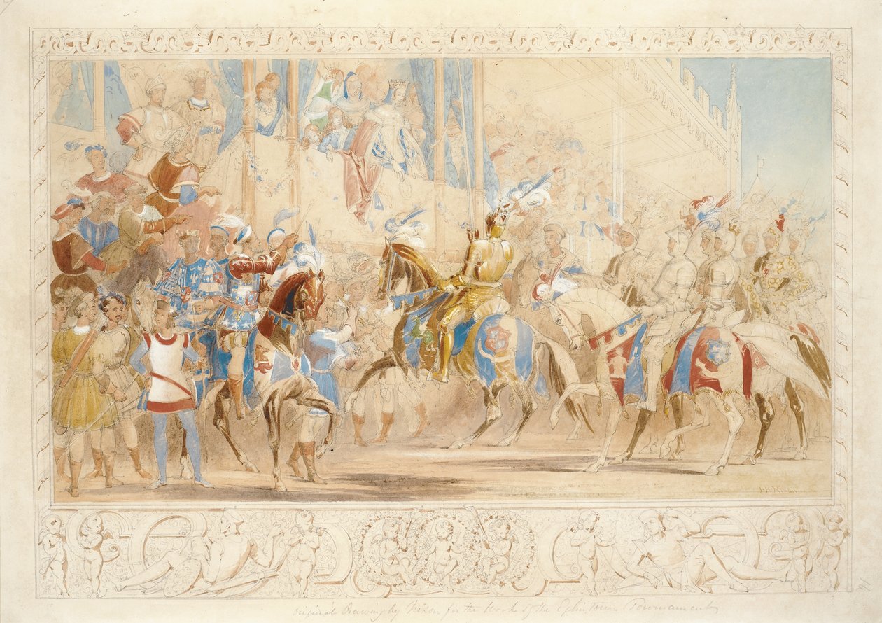 La presentazione del cavaliere da James Henry Nixon
