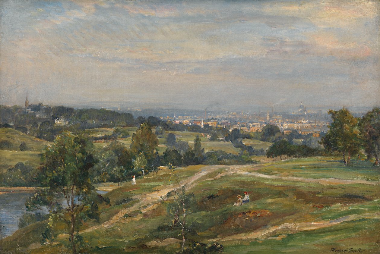 Valle della Salute, Hampstead Heath da James Herbet Snell