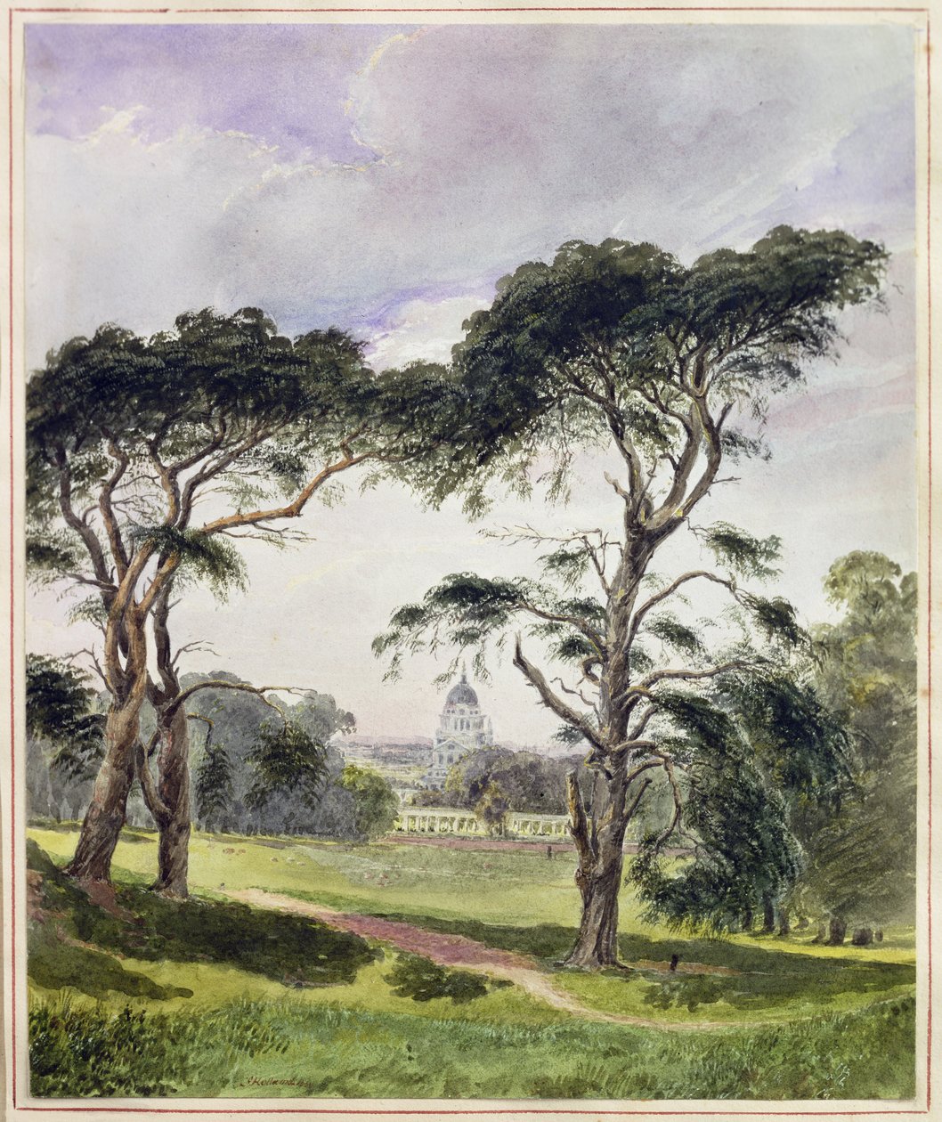 Ospedale di Greenwich da Greenwich da James Holland