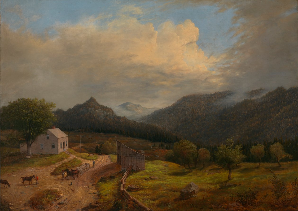 Taverna a New Boston, Vermont da James Hope