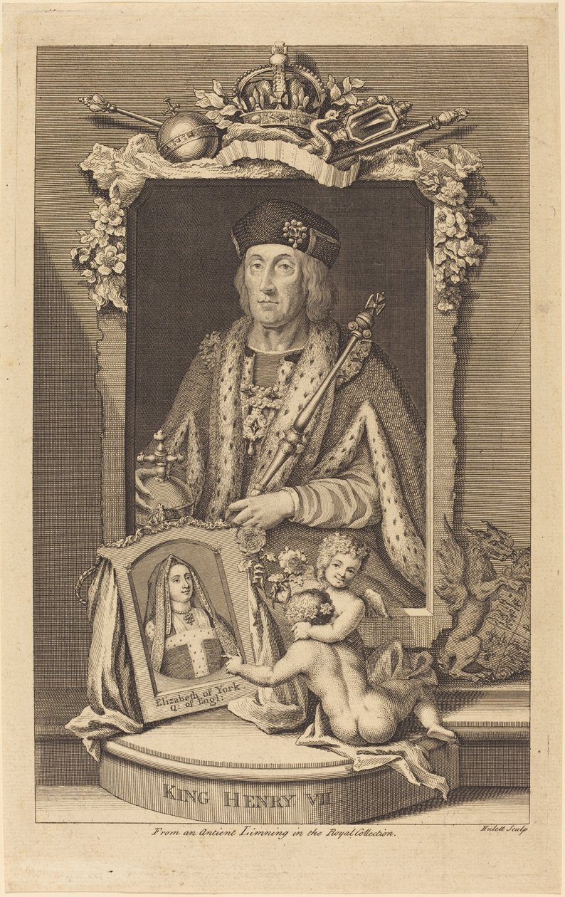 Re Enrico VII da James Hulett after George Vertue