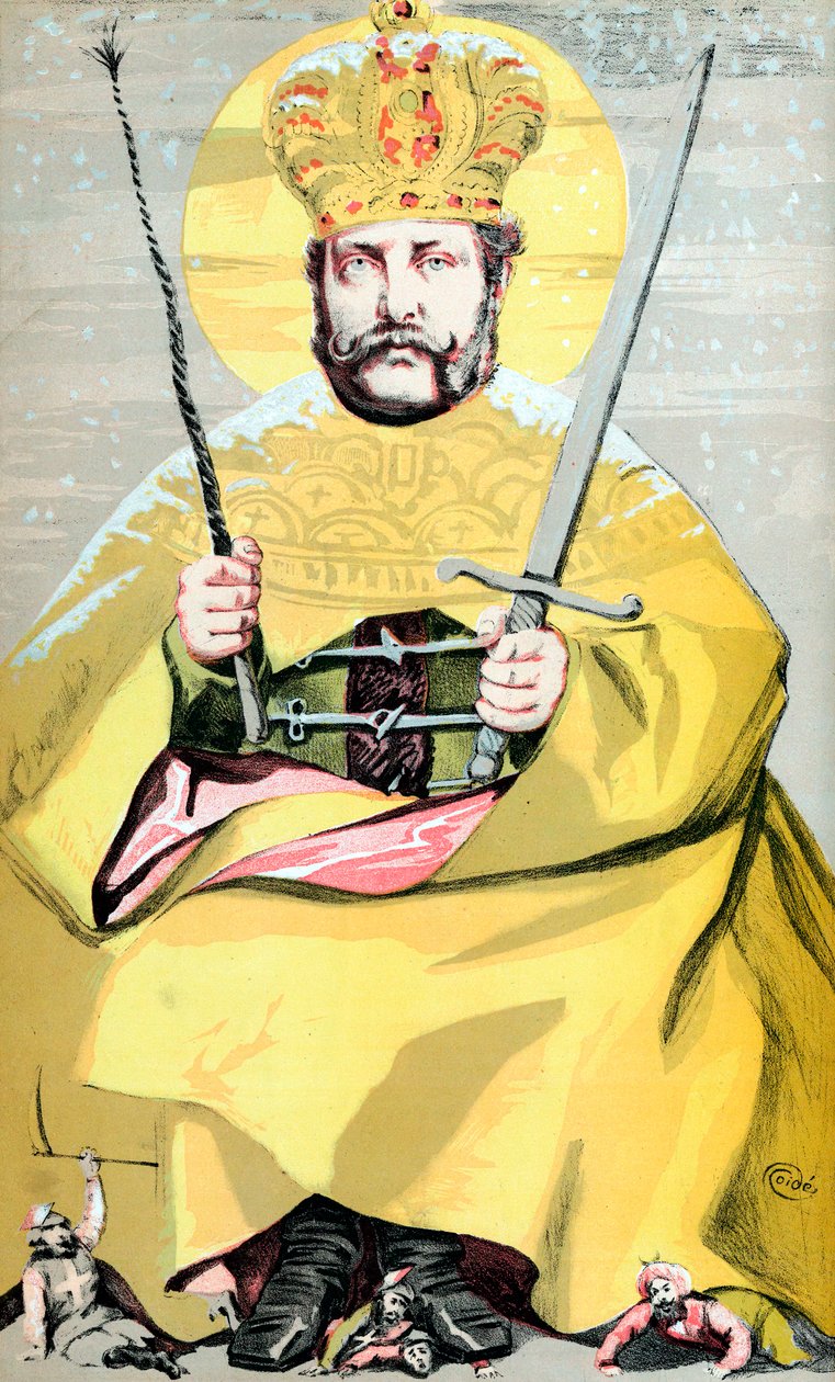Alessandro II 1818-1881, Zar di Russia dal 1855, 1869 da James Jacques Joseph Tissot