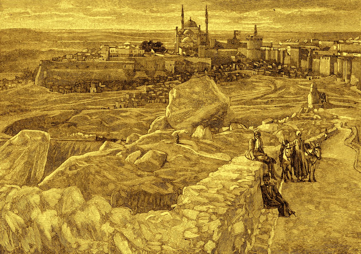 Cittadella del Cairo da James Jacques Joseph Tissot
