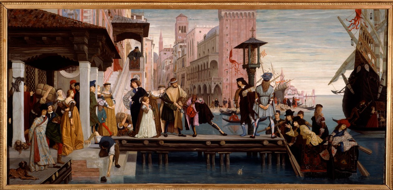 Partenza del figlio prodigo da James Jacques Joseph Tissot