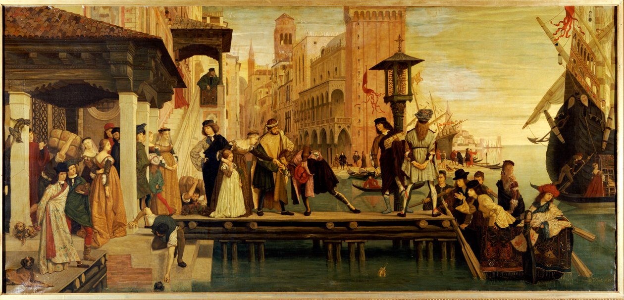 Partenza del Figliol Prodigo da Venezia, 1863 da James Jacques Joseph Tissot
