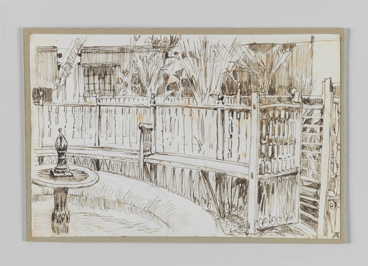 Giardino dei dervisci danzanti al Cairo, illustrazione da La vita di Nostro Signore Gesù Cristo da James Jacques Joseph Tissot
