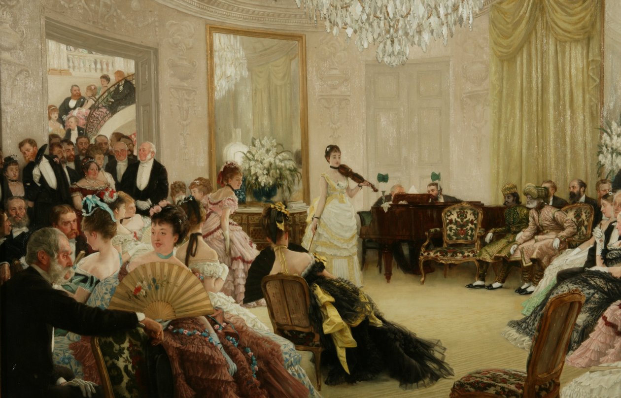 Silenzio! (Il Concerto) da James Jacques Joseph Tissot