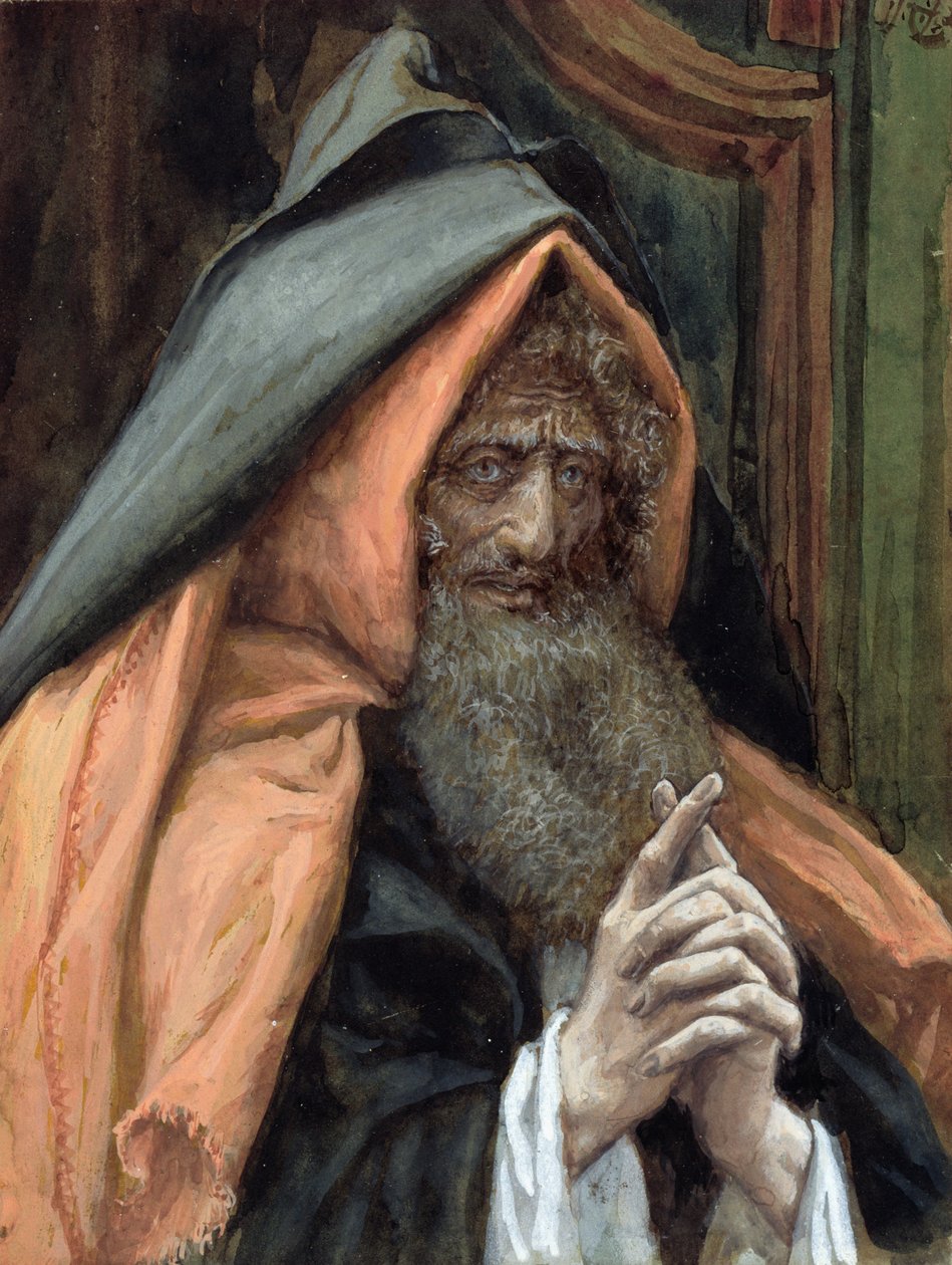 Giuseppe di Arimatea, illustrazione per La Vita di Cristo, c.1886-94 da James Jacques Joseph Tissot