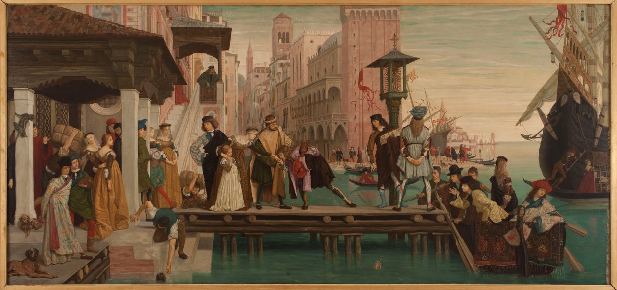 La partenza del figliol prodigo da James Jacques Joseph Tissot