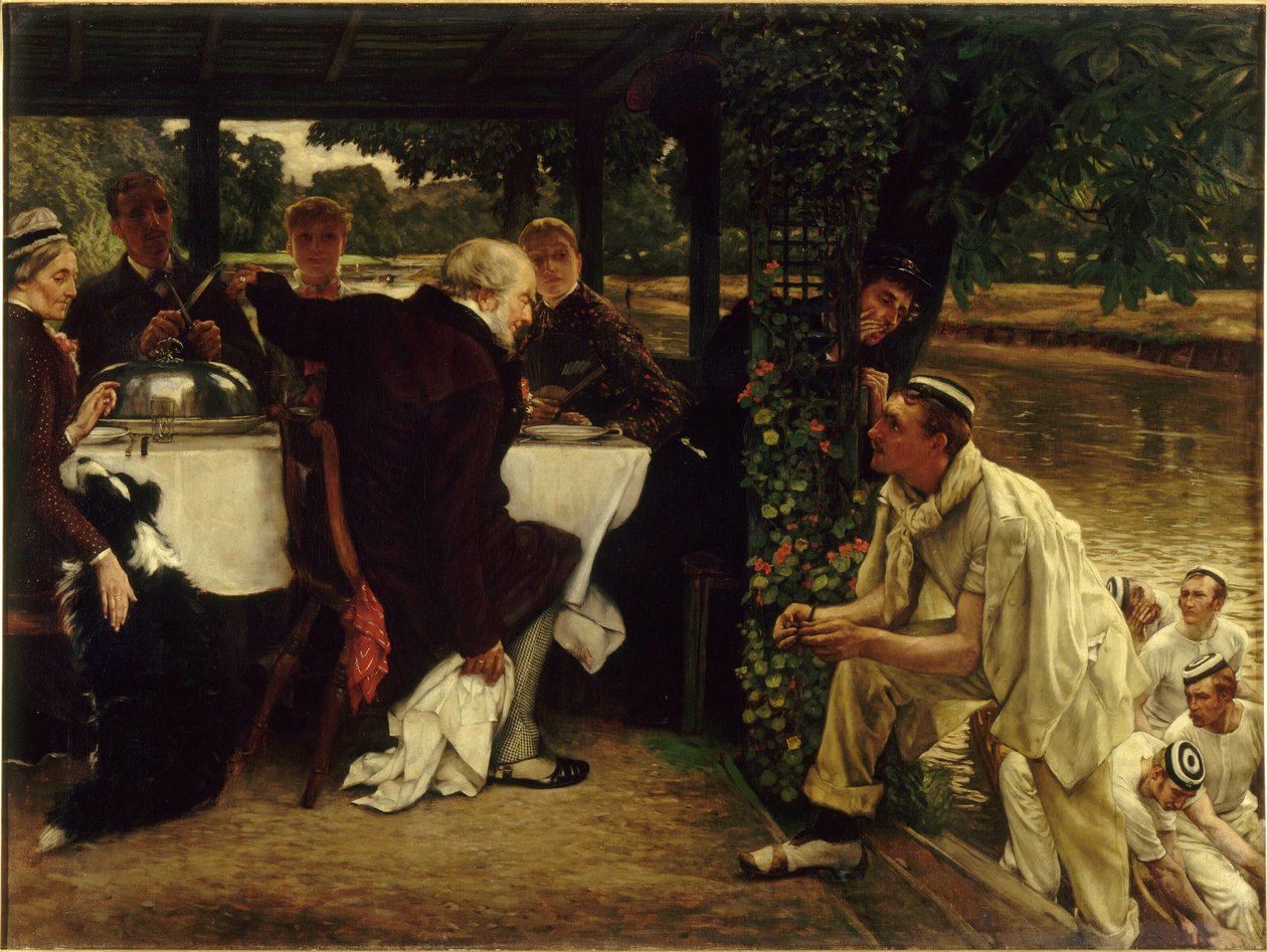 Parabola del figliol prodigo: Il vitello grasso da James Jacques Joseph Tissot