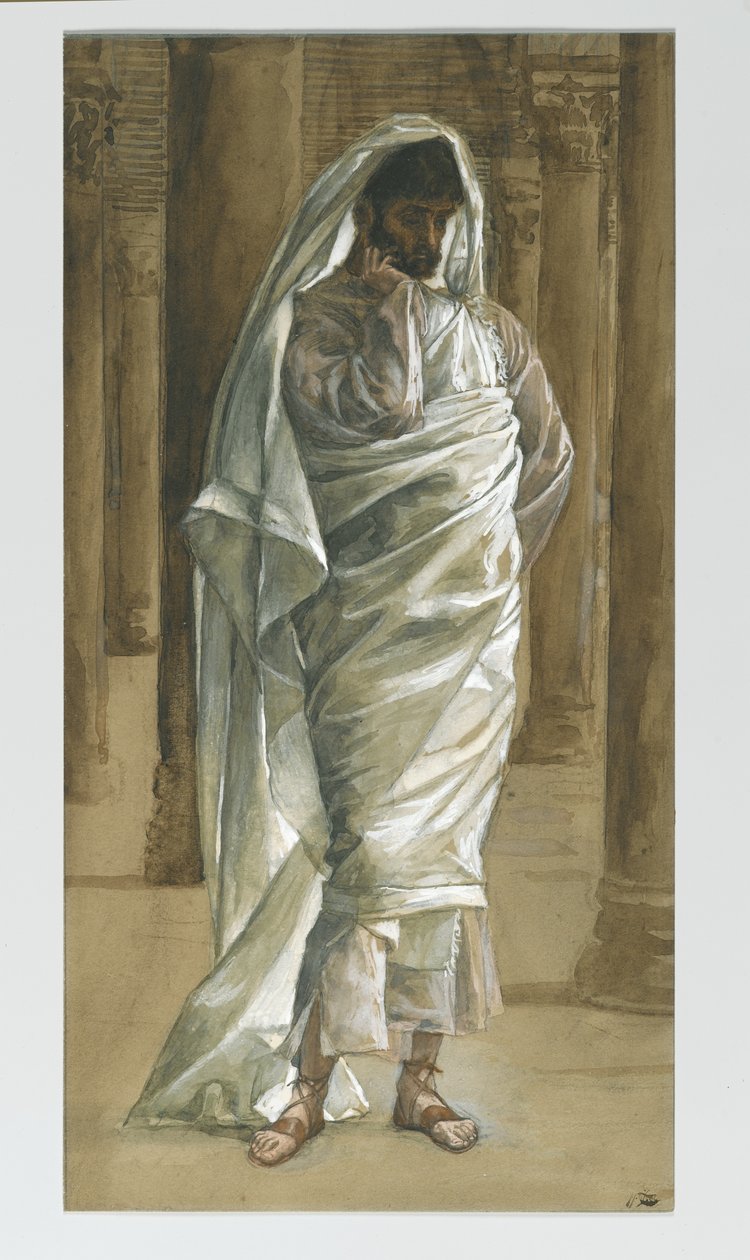 San Tommaso, illustrazione da La vita di Nostro Signore Gesù Cristo, 1886-94 da James Jacques Joseph Tissot