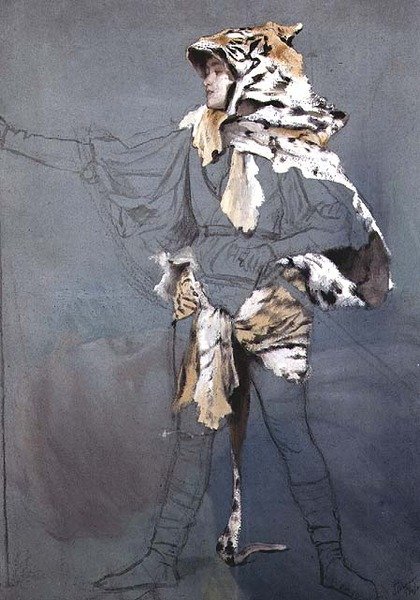 Studio per Il trionfo della volontà: La sfida da James Jacques Joseph Tissot