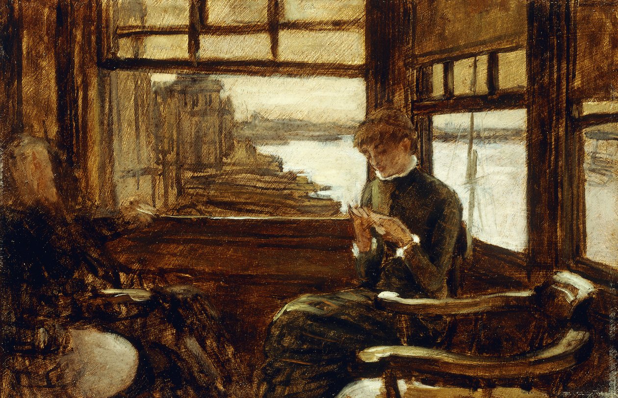 Studio per il figliol prodigo nella vita moderna: La partenza da James Jacques Joseph Tissot