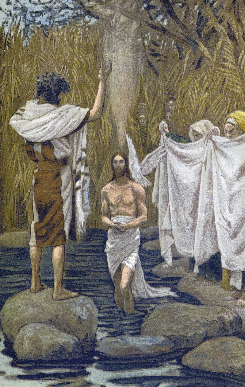 Il battesimo di Gesù - da 