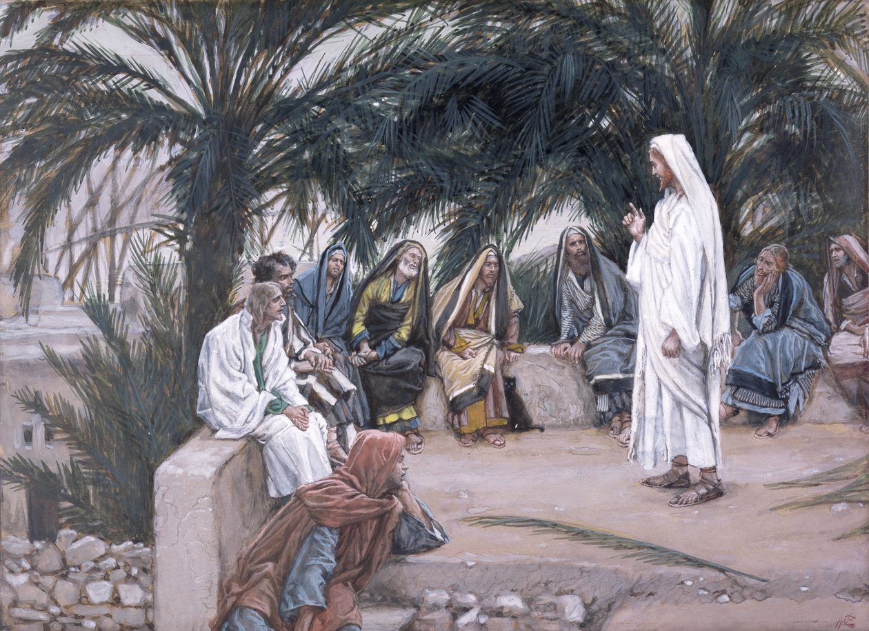 Gli ultimi saranno i primi, illustrazione per La vita di Cristo, c.1886-94 da James Jacques Joseph Tissot