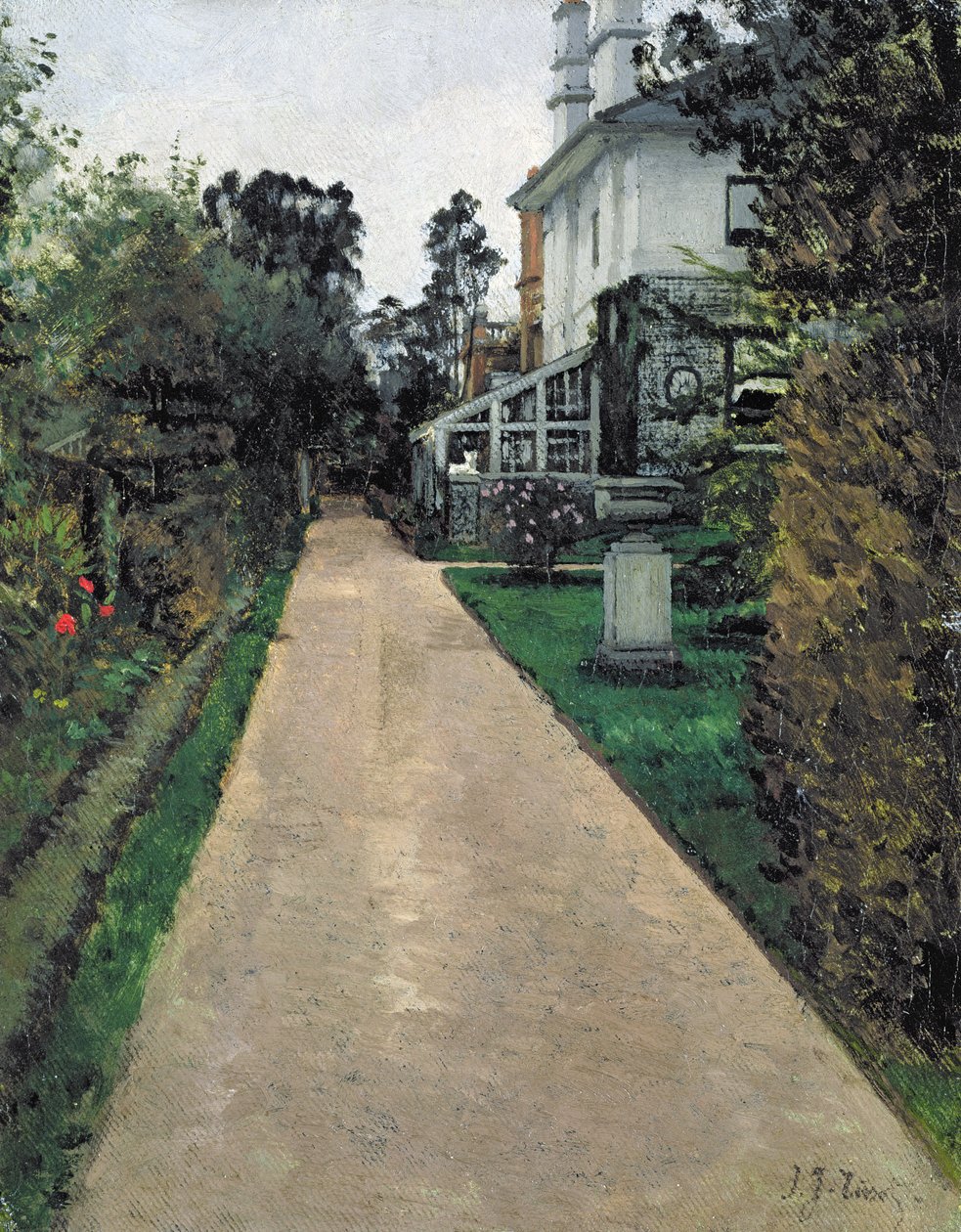 Il giardino della casa dell