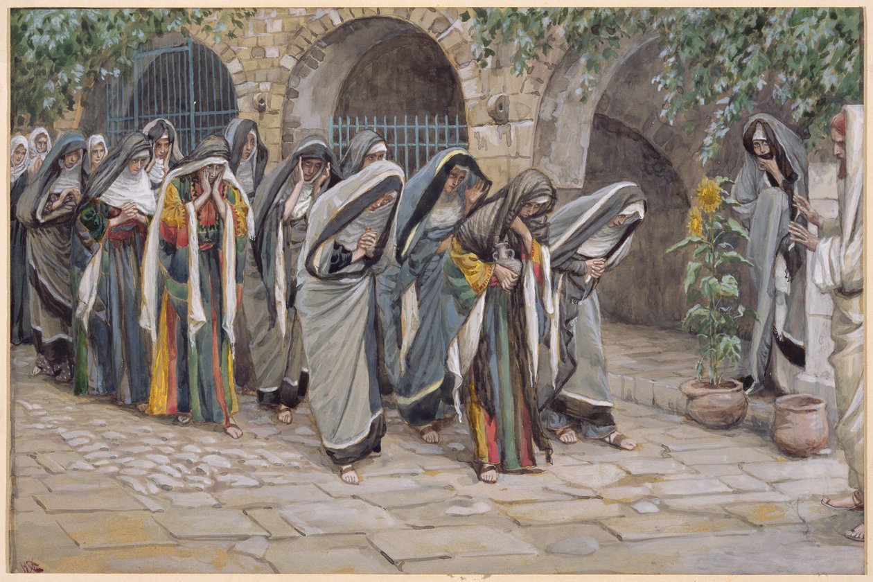 Le Sante Donne, illustrazione per La Vita di Cristo, c.1886-94 da James Jacques Joseph Tissot
