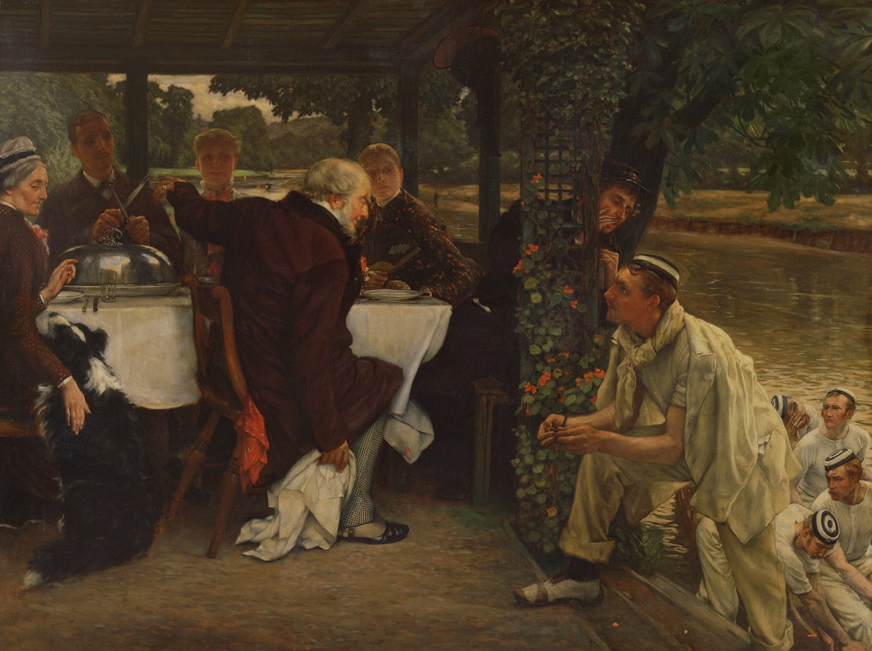 Il Figliol Prodigo nella Vita Moderna: Il Vitello Grasso, 1880 da James Jacques Joseph Tissot