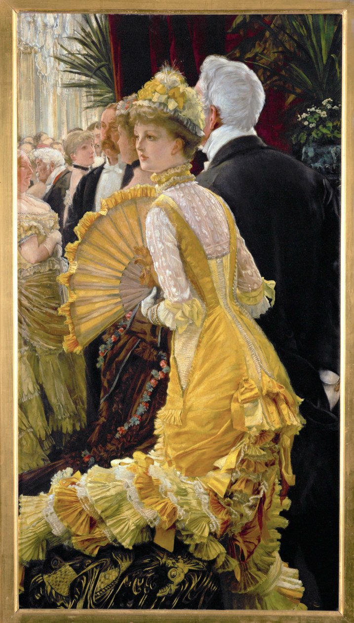Il ballo, 1878 circa (dipinto su tela) da James Jacques Joseph Tissot
