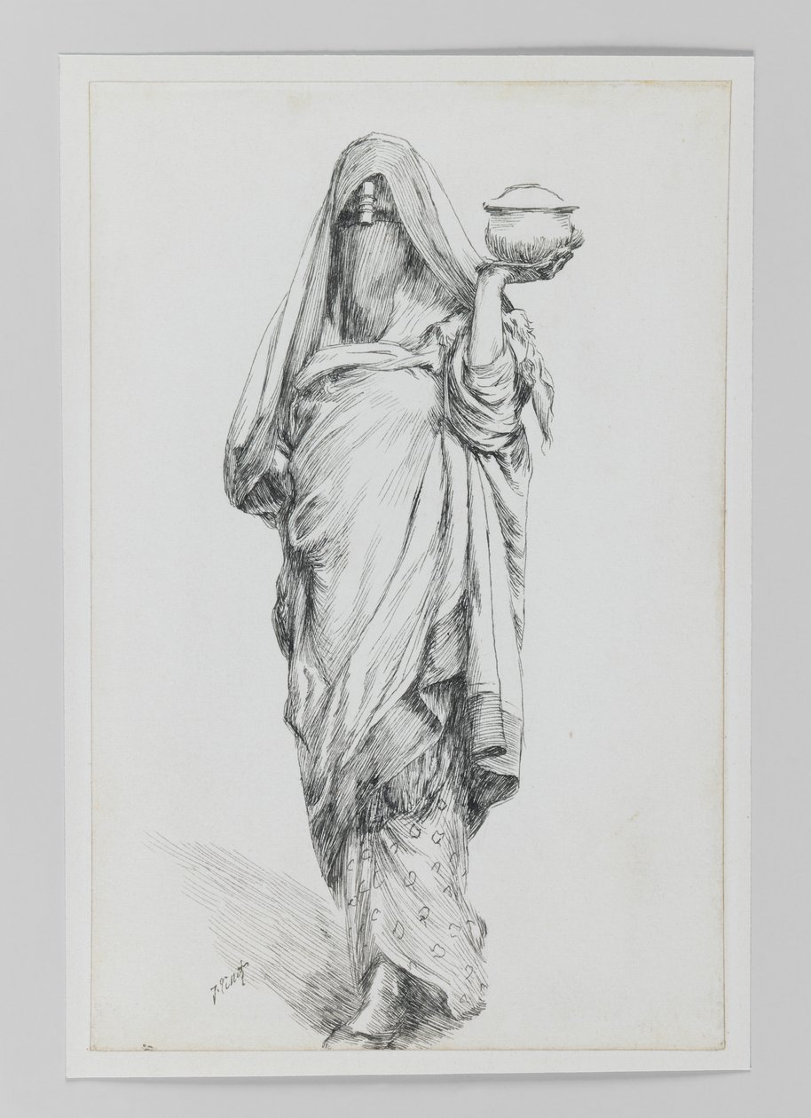 Donna del Cairo, illustrazione da La vita di Nostro Signore Gesù Cristo da James Jacques Joseph Tissot