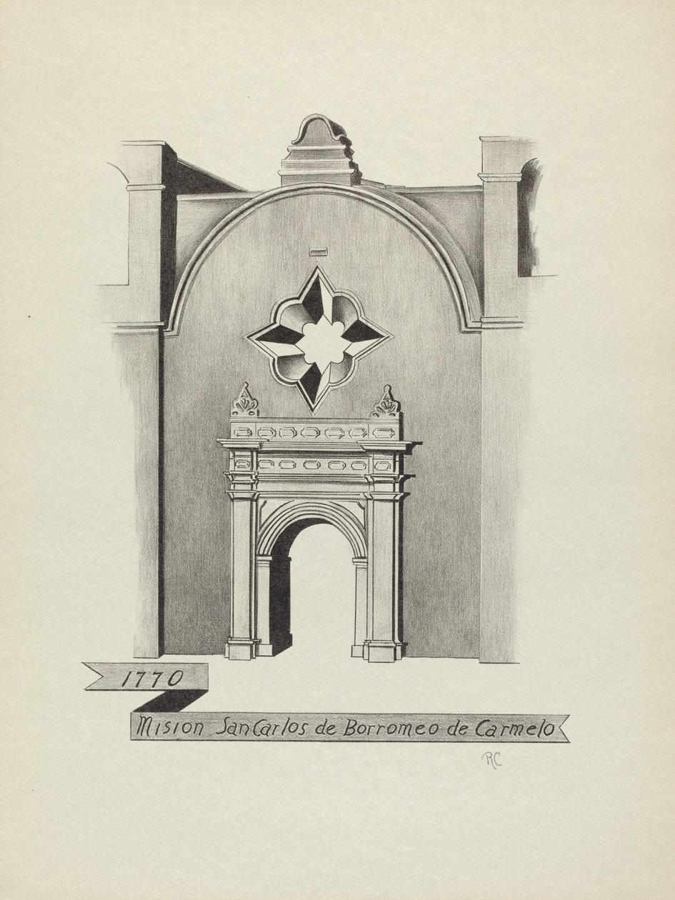 Missione San Carlos de Borromeo de Carmelo da James Jones