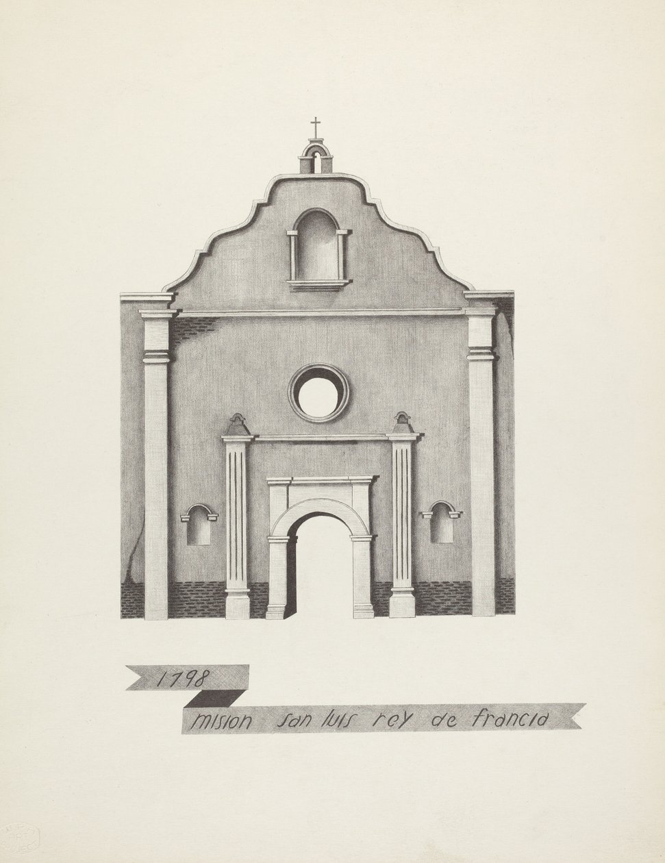 Missione San Luis Rey de Francia da James Jones
