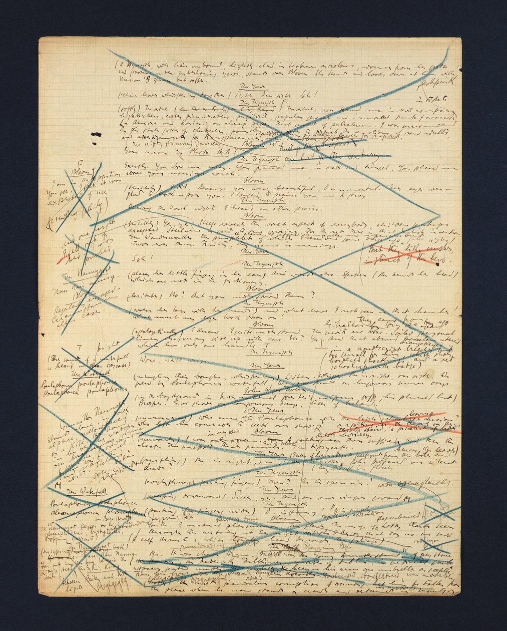 Manoscritto autografo dell