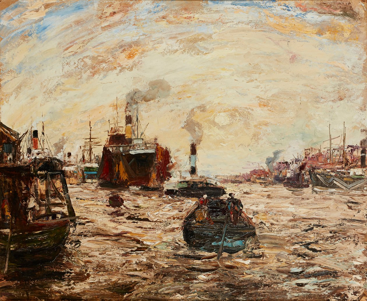Il Sole Occidentale, Fiume Clyde da James Kay