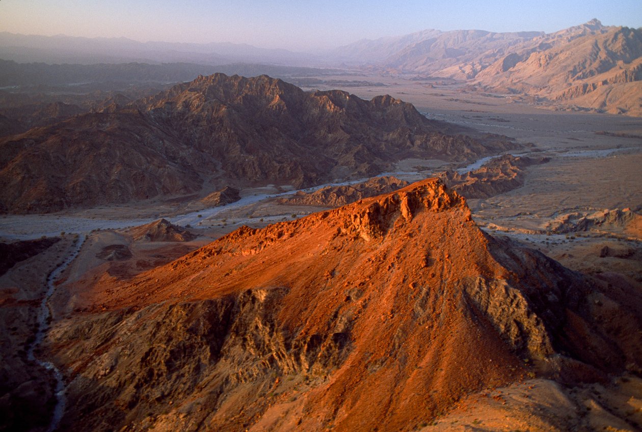 Al Jabal al Akhdar, Nakhl a Jabal ash Sham, Oman (vista aerea) da James L Stanfield