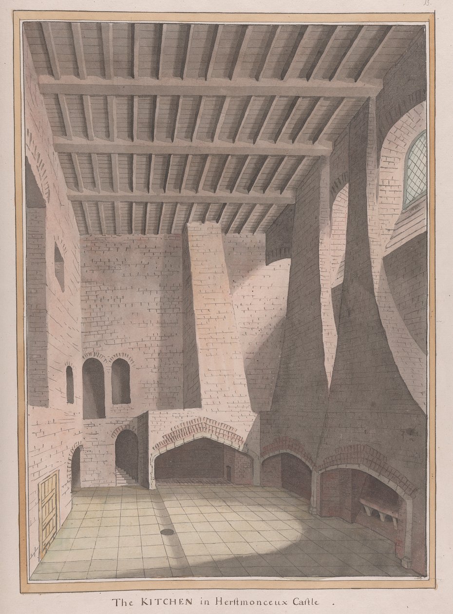Castello di Herstmonceux, East Sussex: La cucina da James Lambert  of Lewes