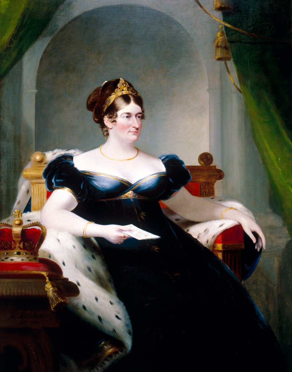 Carolina di Brunswick, consorte di Giorgio IV da James Lonsdale
