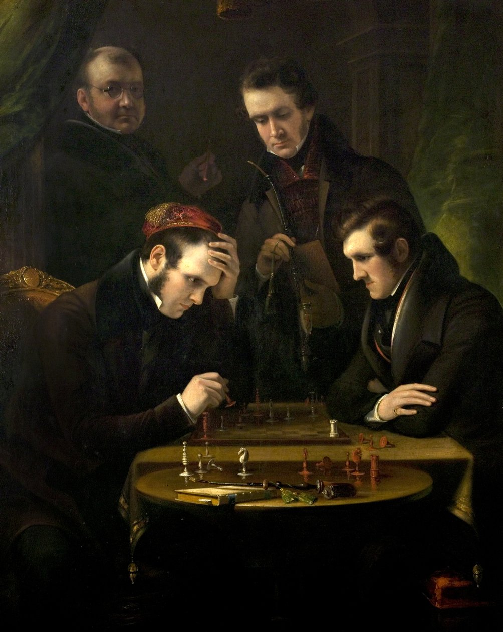I giocatori di scacchi da James Lonsdale