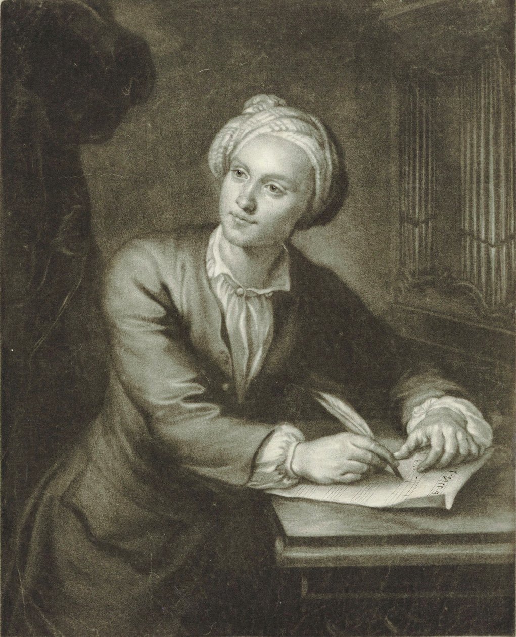 John Frederick Lampe da James MacArdell