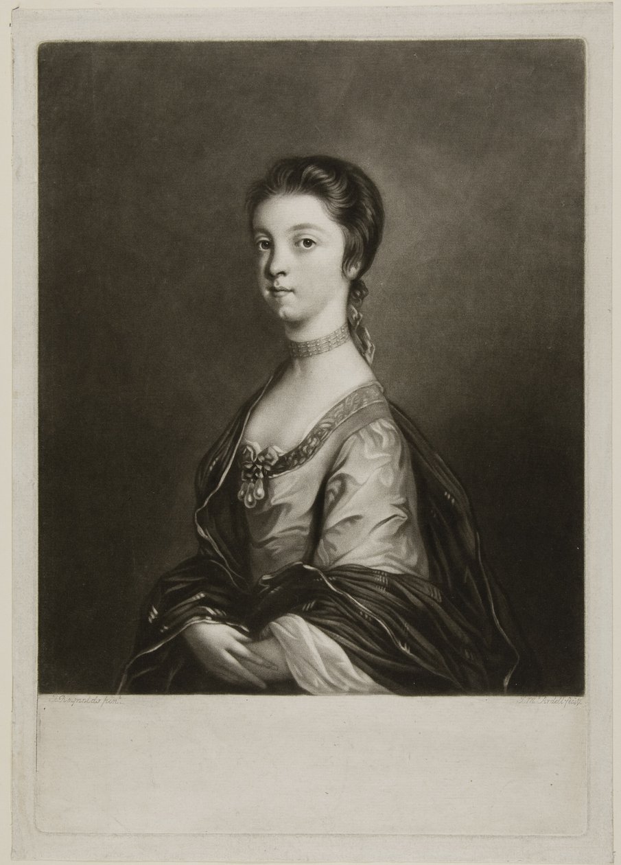 Lady Elizabeth Montagu da James MacArdell