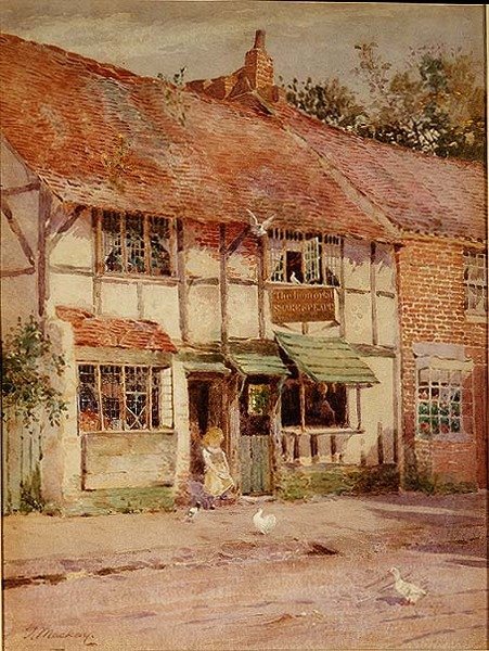 Cottage di Anne Hathaway, Shottery, Warwickshire da James Mackay