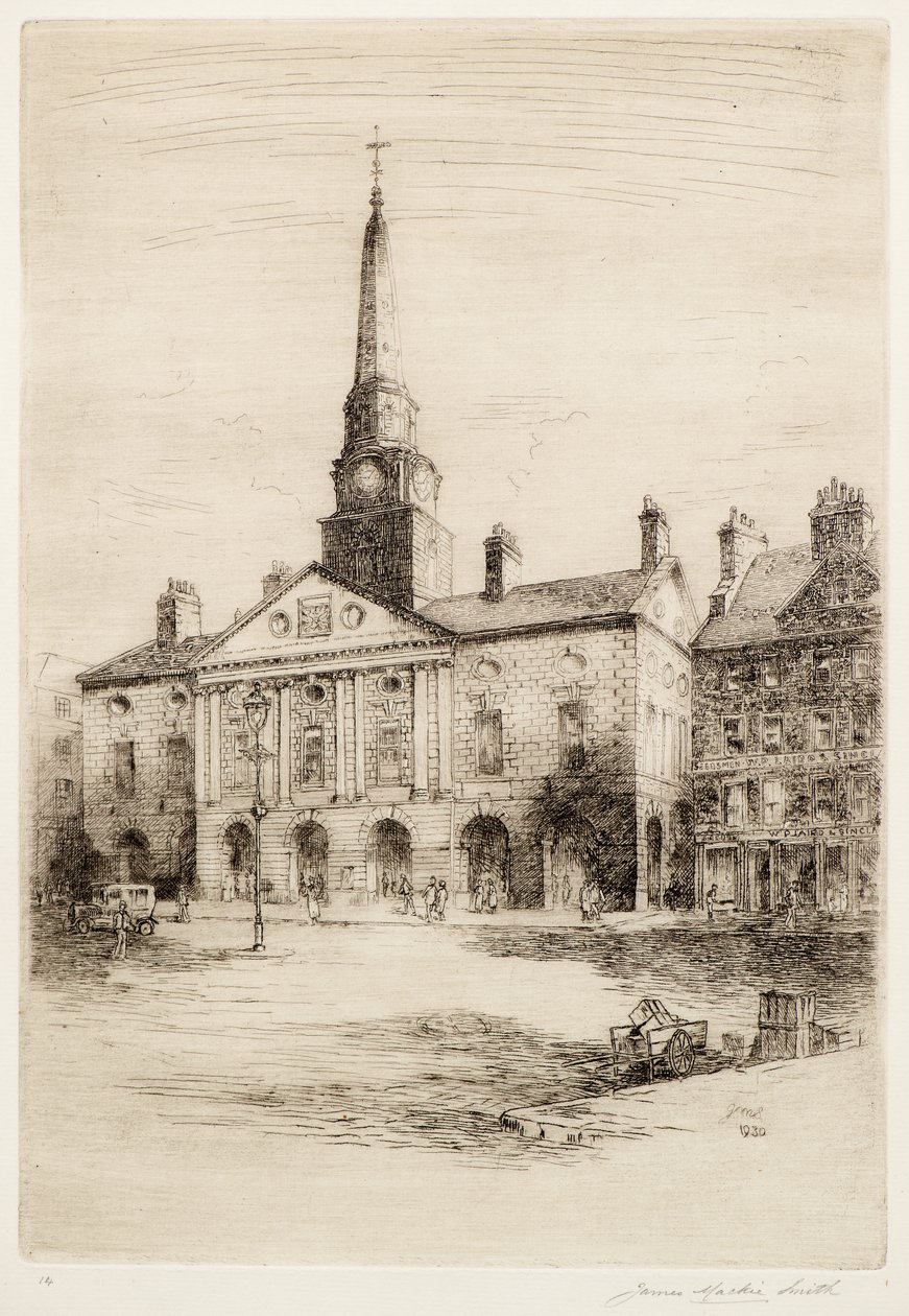 La vecchia casa di città, Dundee da James Mackie Smith