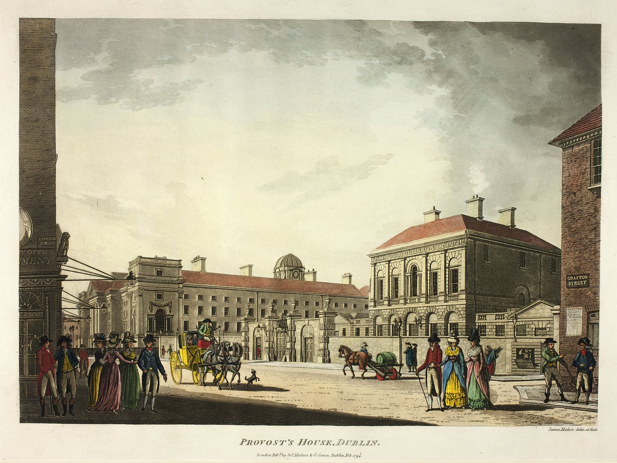 Casa del prevosto, Dublino da James Malton