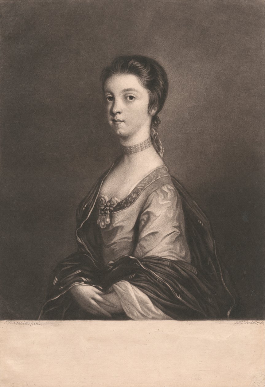 Lady Elizabeth Montagu da James McArdell