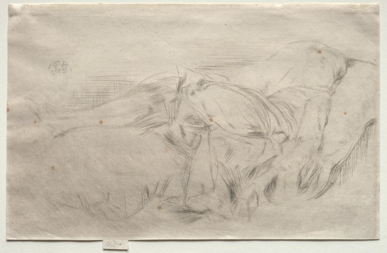 Un bambino sul divano, n. 2 da James McNeill Whistler