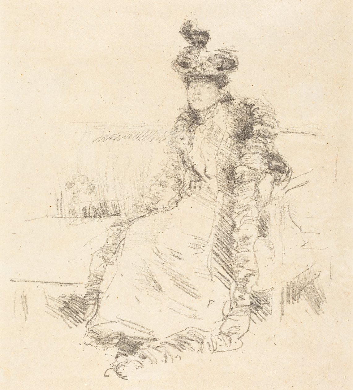 Una signora seduta da James McNeill Whistler